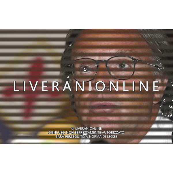 FIORENTINA CALCIO 2003/2004 NELLA FOTO DIEGO DELLA VALLE FOTO ALDO LIVERANI
