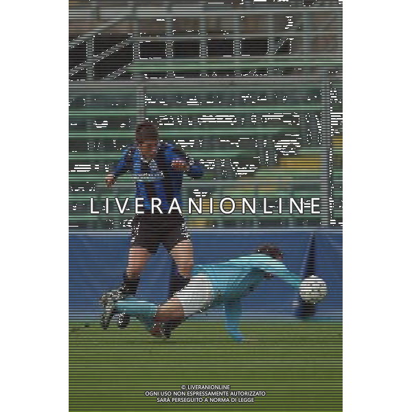 BERGAMO 02/04/2003 ATALANTA - LAZIO FINALE DI RITORNO DELLA COPPA ITALIA PRIMAVERA NELLA FOTO CANINI FOTO MARCO LUZZANI / AGENZIA ALDO LIVERANI