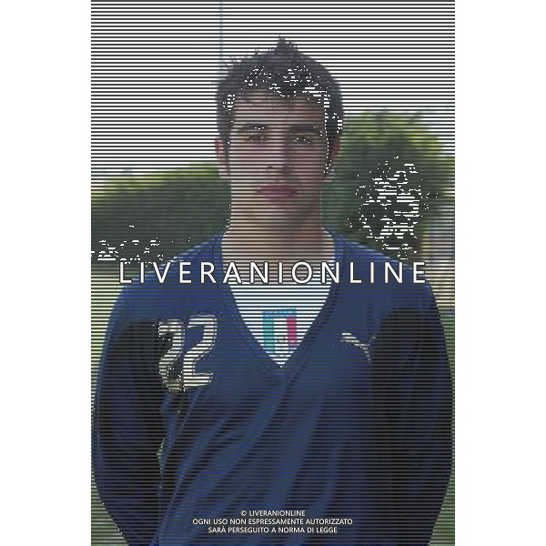 NAZIONALE ITALIANA UNDER 21 NELLA FOTO: GIANLUCA CURCI FOTO BELLINI / AG. ALDO LIVERANI