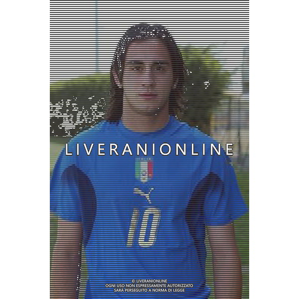 NAZIONALE ITALIANA UNDER 21 NELLA FOTO: ALBERTO AQUILANI FOTO BELLINI / AG. ALDO LIVERANI