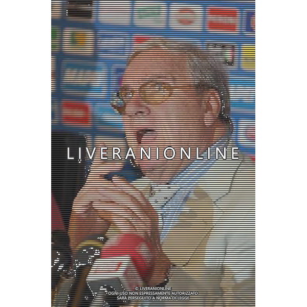 Coverciano (Fi) 22/05/2006 Raduno della Nazionale Italiana di Calcio nella foto guido rossi (commissario FIGC) in conferenza stampa ph gianni nucci/ag. aldo liverani