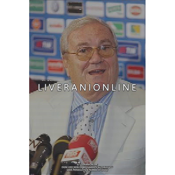 Coverciano (Fi) 22/05/2006 Raduno della Nazionale Italiana di Calcio nella foto guido rossi (commissario FIGC) in conferenza stampa ph gianni nucci/ag. aldo liverani