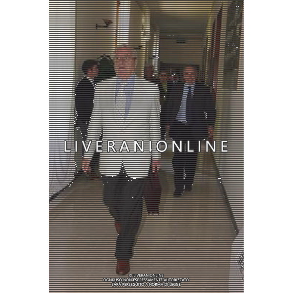 Coverciano (Fi) 22/05/2006 Raduno della Nazionale Italiana di Calcio nella foto guido rossi (commissario FIGC) ph gianni nucci/ag. aldo liverani