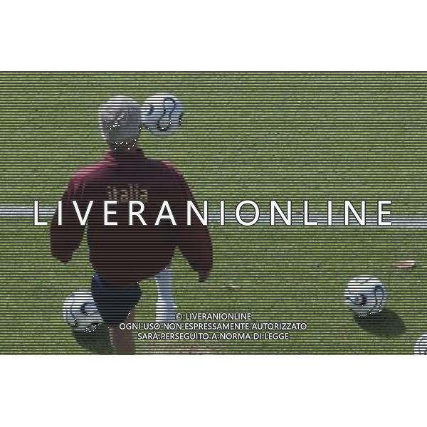 Coverciano (Fi) 22/05/2006 Raduno e allenamento della Nazionale Italiana di Calcio nella foto marcello lippi ph gianni nucci/ag. aldo liverani