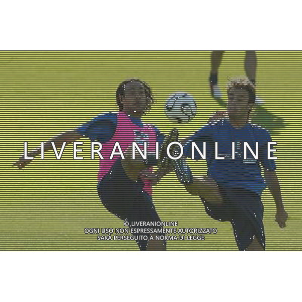 Coverciano (Fi) 22/05/2006 Raduno e allenamento della Nazionale Italiana di Calcio nella foto alessandro nesta e alberto gilardino ph gianni nucci/ag. aldo liverani