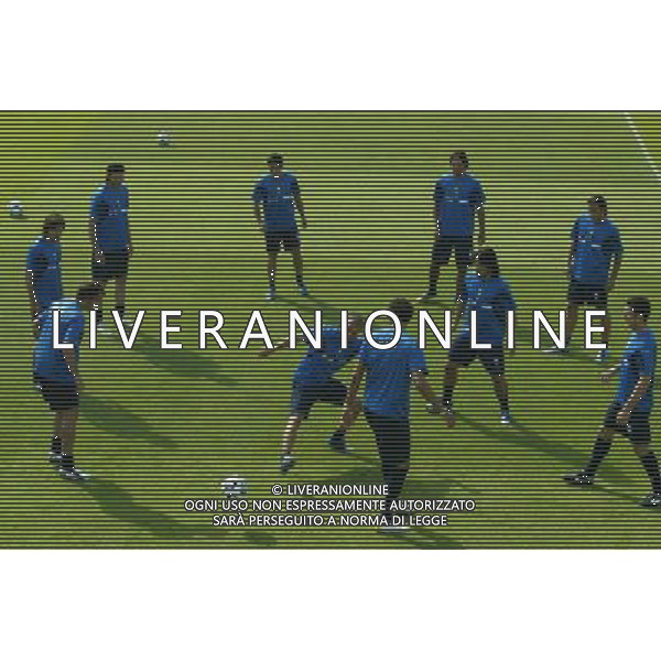 Coverciano (Fi) 22/05/2006 Raduno e allenamento della Nazionale Italiana di Calcio nella foto allenamento di gruppo ph gianni nucci/ag. aldo liverani