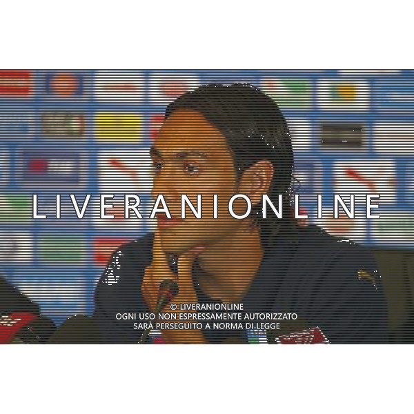 Coverciano (Fi) 23/05/2006 Allenamento nazionale italiana (secondo giorno) nella foto alessandro nesta in conferenza stampa ph gianni nucci/ag. aldo liverani