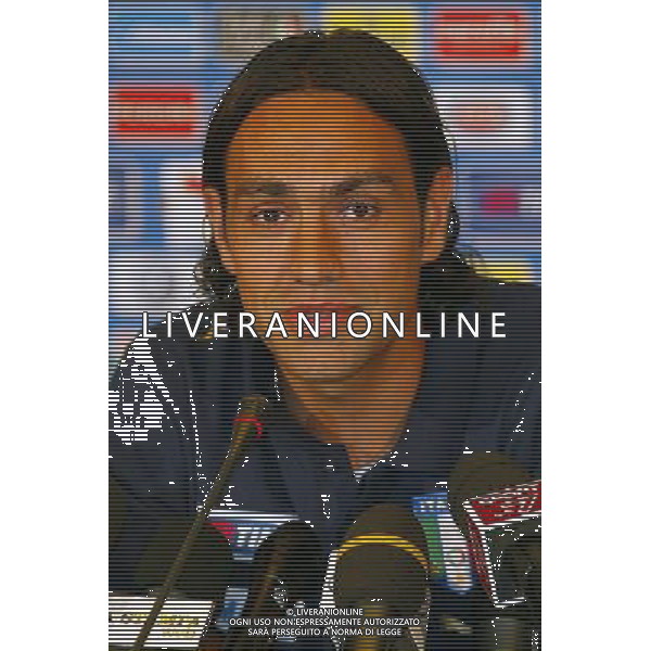 Coverciano (Fi) 23/05/2006 Allenamento nazionale italiana (secondo giorno) nella foto alessandro nesta in conferenza stampa ph gianni nucci/ag. aldo liverani