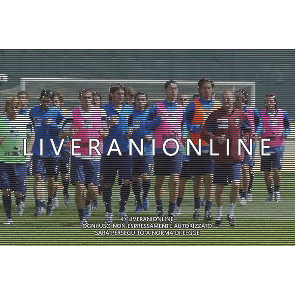 EUROPEI PORTOGALLO 2006 NAZIONALE ITALIANA UNDER 21 AVEIRO 22/05/2006 NELLA FOTO: IL GRUPPO IN ALLENAMENTO PH BELLINI/AG. ALDO LIVERANI