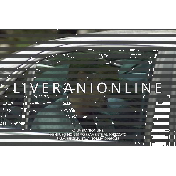 Coverciano (Fi) 24/05/2006 Ritiro della nazionale italiana (terzo giorno) nella foto Gianluigi Buffon mentre lascia il centro sportivo per recarsi a Parma dove verrˆ interrogato ph gianni nucci/ag. aldo liverani