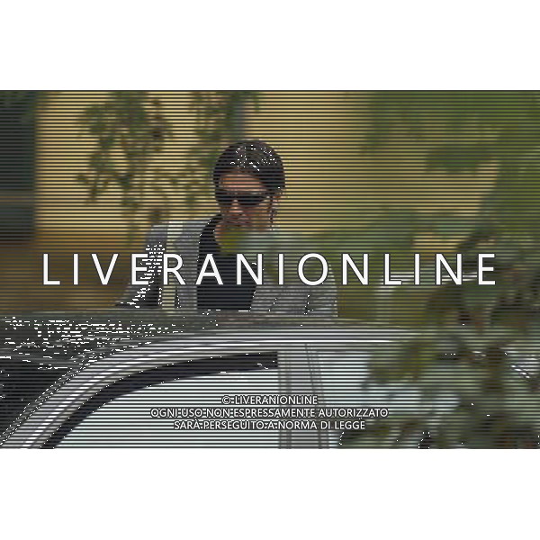 Coverciano (Fi) 24/05/2006 Ritiro della nazionale italiana (terzo giorno) nella foto Gianluigi Buffon mentre lascia il centro sportivo per recarsi a Parma dove verrˆ interrogato ph gianni nucci/ag. aldo liverani