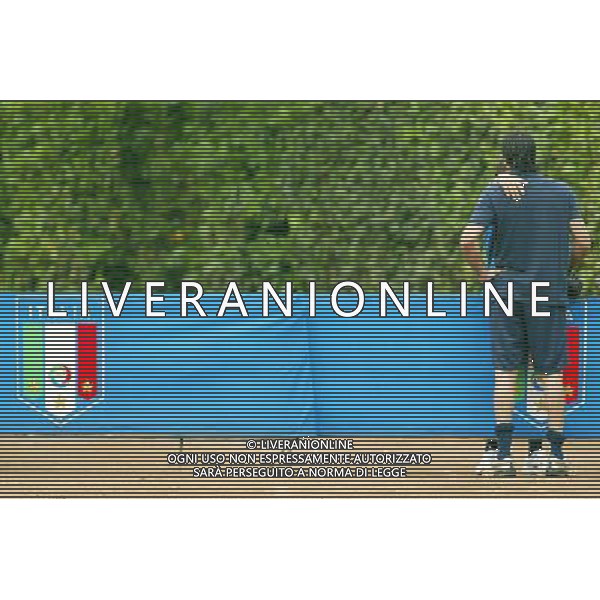 Coverciano (Fi) 24/05/2006 allenamento della Nazionale Italiana di Calcio in ritiro nella foto gianluigi buffon ph gianni nucci/ag. aldo liverani