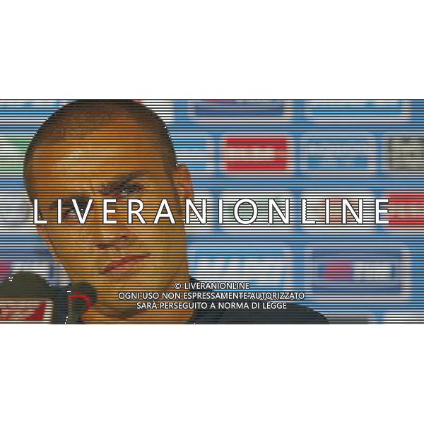 Coverciano (Fi) 24/05/2006 allenamento della Nazionale Italiana di Calcio in ritiro nella foto Fabio Cannavaro in conferenza Stampa ph gianni nucci/ag. aldo liverani