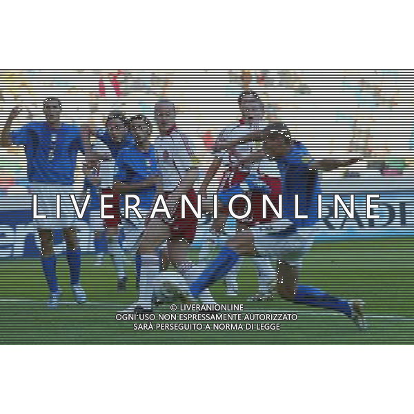 ITALIA - DANIMARCA 24/05/2006 EUROPEI UNDER 21 AVEIDO-PORTOGALLO NELLA FOTO: IL GOL DEL 1-0 DI POTENZA PH BELLINI/AG. ALDO LIVERANI