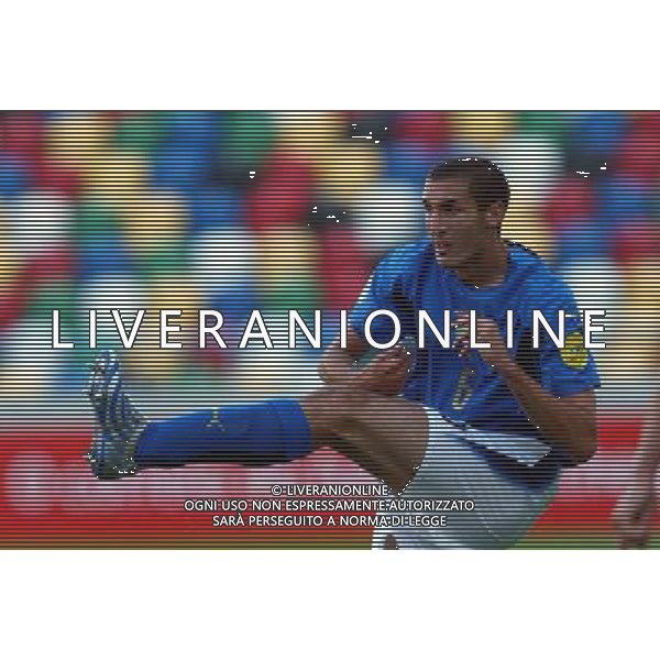 ITALIA - DANIMARCA EUROPEI UNDER 21 AVEIDO - PORTOGALLO 24/05//2006 NELLA FOTO: GIORGIO CHIELLINI PH BELLINI/AG. ALDO LIVERANI