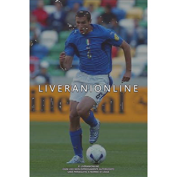 ITALIA - DANIMARCA EUROPEI UNDER 21 AVEIDO - PORTOGALLO 24/05//2006 NELLA FOTO: GIORGIO CHIELLINI PH BELLINI/AG. ALDO LIVERANI