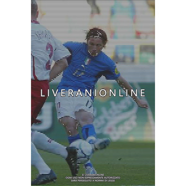 ITALIA - DANIMARCA EUROPEI UNDER 21 AVEIDO - PORTOGALLO 24/05//2006 NELLA FOTO: PASQUALE FOGGIA PH BELLINI/AG. ALDO LIVERANI