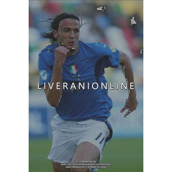 ITALIA - DANIMARCA EUROPEI UNDER 21 AVEIDO - PORTOGALLO 24/05//2006 NELLA FOTO: GIAMPAOLO PAZZINI PH BELLINI/AG. ALDO LIVERANI