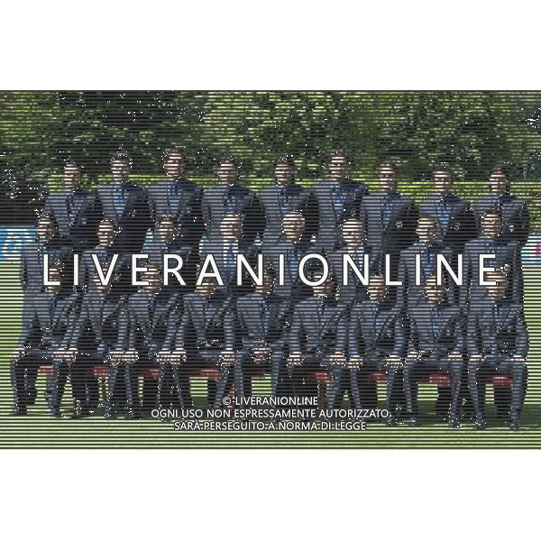 Coverciano (fi) 25/05/2006 Nazionale Italiana Calcio 2006 formazione e mezzi busti Italia nella foto gruppo in borghese ph nucci gianni/ag aldo liverani s.a.s.