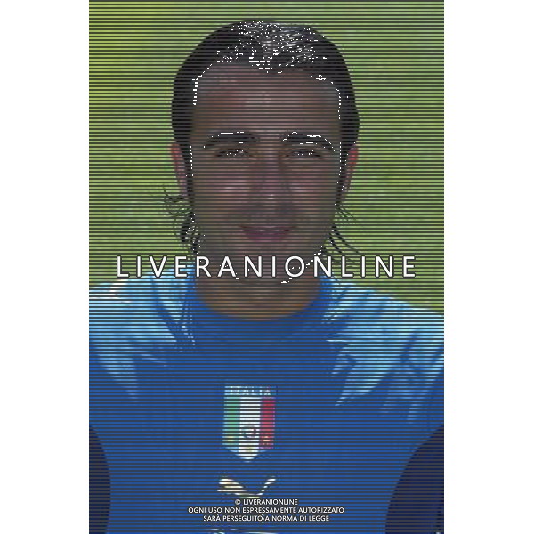 Coverciano (fi) 25/05/2006 Nazionale Italiana Calcio 2006 formazione e mezzi busti Italia nella foto barone simone ph nucci gianni/ag aldo liverani s.a.s.