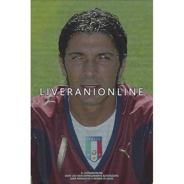 Coverciano (fi) 25/05/2006 Nazionale Italiana Calcio 2006 formazione e mezzi busti Italia nella foto buffon gianluigi ph nucci gianni/ag aldo liverani s.a.s.