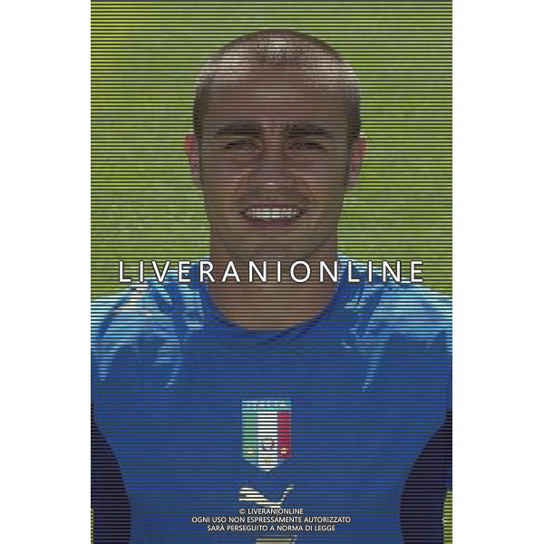 Coverciano (fi) 25/05/2006 Nazionale Italiana Calcio 2006 formazione e mezzi busti Italia nella foto cannavaro fabio ph nucci gianni/ag aldo liverani s.a.s.