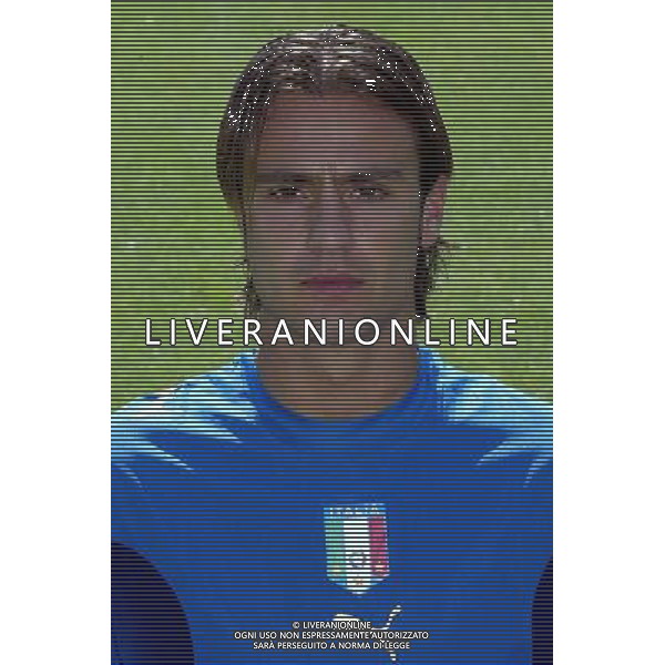 Coverciano (fi) 25/05/2006 Nazionale Italiana Calcio 2006 formazione e mezzi busti Italia nella foto gilardino alberto ph nucci gianni/ag aldo liverani s.a.s.