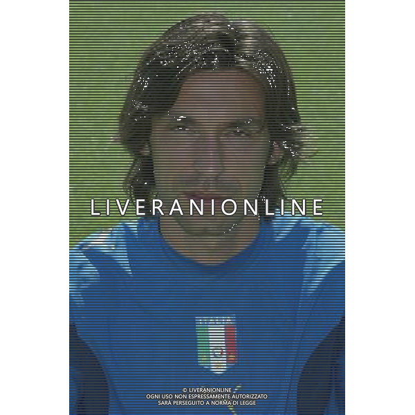 Coverciano (fi) 25/05/2006 Nazionale Italiana Calcio 2006 formazione e mezzi busti Italia nella foto pirlo andrea ph nucci gianni/ag aldo liverani s.a.s.