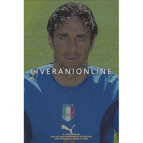 Coverciano (fi) 25/05/2006 Nazionale Italiana Calcio 2006 formazione e mezzi busti Italia nella foto toni luca ph nucci gianni/ag aldo liverani s.a.s.