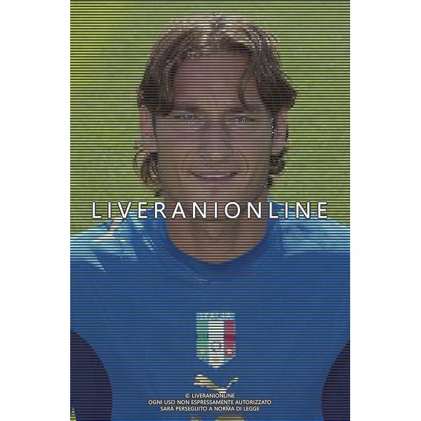 Coverciano (fi) 25/05/2006 Nazionale Italiana Calcio 2006 formazione e mezzi busti Italia nella foto totti francesco ph nucci gianni/ag aldo liverani s.a.s.