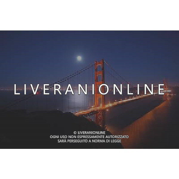 ARCHIVIO ALDO LIVERANI S A S NELLA FOTO Golden Gate bridge San Francisco IFC-GENZIA ALDO LIVERANI 