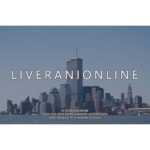 NELLA FOTO NEW YORK LE TORRI GEMELLE IFC-AGENZIA ALDO LIVERANI