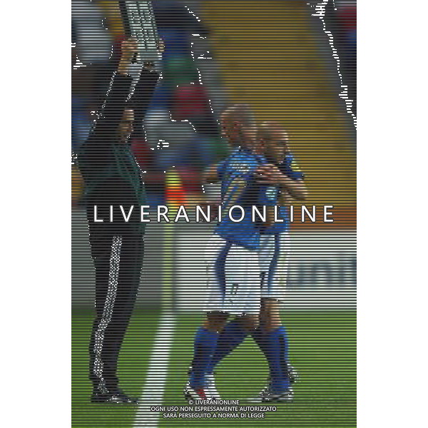 ITALIA - DANIMARCA EUROPEI UNDER 21 PORTOGALLO 24/05//2006 NELLA FOTO: ROSINA SOSTITUISCE DEFENDI PH BELLINI/AG. ALDO LIVERANI