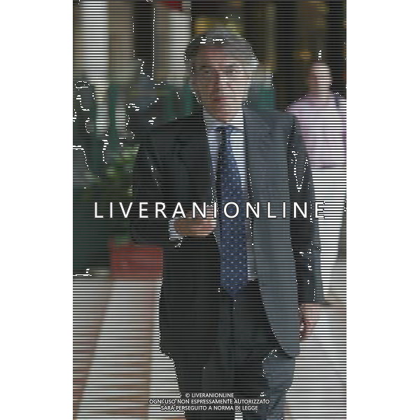 MILANO 26/5/2006 LARGO CORSIA DEI SERVI DIBATTITO: -LO SPORT E LA CITTA\'. DA DOVE PARTIRE?- NELLA FOTO MASSIMO MORATTI FOTO ROMANO/AG ALDO LIVERANI