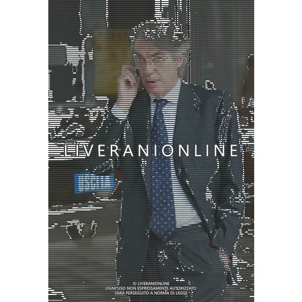 MILANO 26/5/2006 LARGO CORSIA DEI SERVI DIBATTITO: -LO SPORT E LA CITTA\'. DA DOVE PARTIRE?- NELLA FOTO MASSIMO MORATTI FOTO ROMANO/AG ALDO LIVERANI