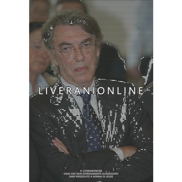 MILANO 26/5/2006 LARGO CORSIA DEI SERVI DIBATTITO: -LO SPORT E LA CITTA\'. DA DOVE PARTIRE?- NELLA FOTO MASSIMO MORATTI FOTO ROMANO/AG ALDO LIVERANI