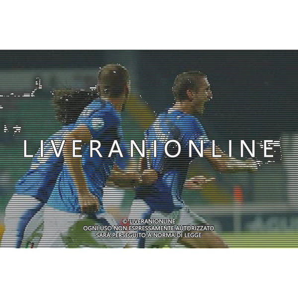 AGUEDA (PORTOGALLO) 26 MAGGIO 2006 ITALIA-UCRAINA EUROPEI UNDER 21 NELLA FOTO: CHIELLINI GOL 1-0 FOTO BELLINI / AG. ALDO LIVERANI