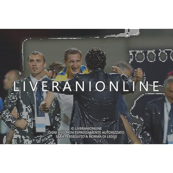 AGUEDA (PORTOGALLO) 26 MAGGIO 2006 ITALIA-UCRAINA EUROPEI UNDER 21 NELLA FOTO: CHIELLINI-GENTILE FOTO BELLINI / AG. ALDO LIVERANI