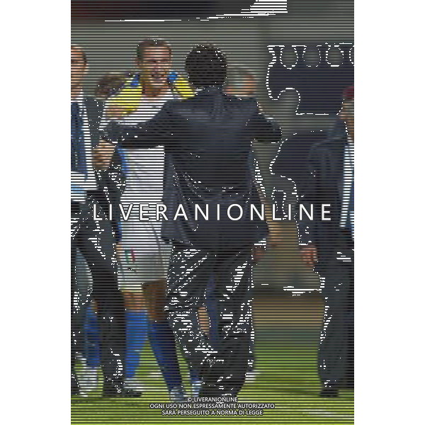 AGUEDA (PORTOGALLO) 26 MAGGIO 2006 ITALIA-UCRAINA EUROPEI UNDER 21 NELLA FOTO: GENTILE-CHIELLINI FOTO BELLINI / AG. ALDO LIVERANI