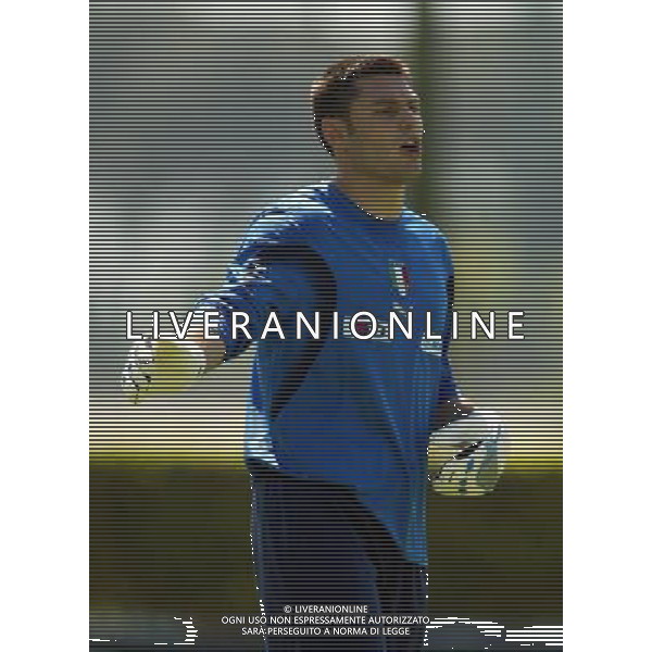 Amichevole della Nazionale Italiana in ritiro a Coverciano 28/05/2006 nella foto Marco Amelia ph gianni nucci/ag. aldo liverani