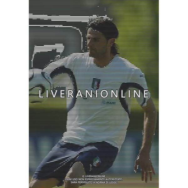 Amichevole della Nazionale Italiana in ritiro a Coverciano 28/05/2006 nella foto Vincenzo Iaquinta ph gianni nucci/ag. aldo liverani