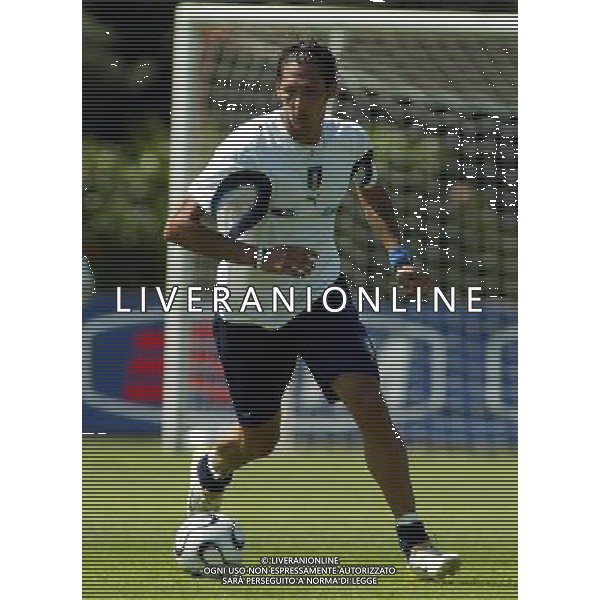 Amichevole della Nazionale Italiana in ritiro a Coverciano 28/05/2006 nella foto Marco Materazzi ph gianni nucci/ag. aldo liverani