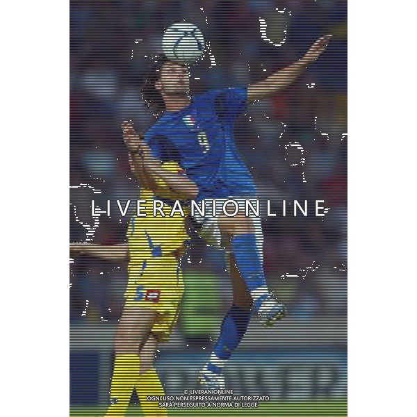 AGUEDA (PORTOGALLO) 26 MAGGIO 2006 ITALIA-UCRAINA EUROPEI UNDER 21 NELLA FOTO: ROLANDO BIANCHI FOTO BELLINI / AG. ALDO LIVERANI