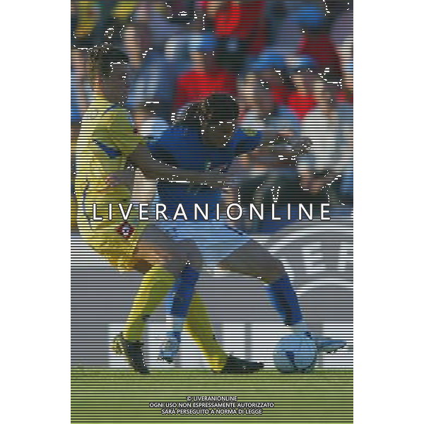 AGUEDA (PORTOGALLO) 26 MAGGIO 2006 ITALIA-UCRAINA EUROPEI UNDER 21 NELLA FOTO: PASQUALE FOGGIA CON YATESENKO FOTO BELLINI / AG. ALDO LIVERANI
