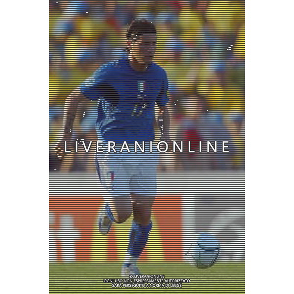 AGUEDA (PORTOGALLO) 26 MAGGIO 2006 ITALIA-UCRAINA EUROPEI UNDER 21 NELLA FOTO: PASQUALE FOGGIA FOTO BELLINI / AG. ALDO LIVERANI