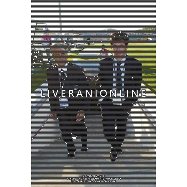 AGUEDA (PORTOGALLO) 26 MAGGIO 2006 ITALIA-UCRAINA EUROPEI UNDER 21 NELLA FOTO: GRAVINA-ALBERTINI DEMETRIO FOTO BELLINI / AG. ALDO LIVERANI