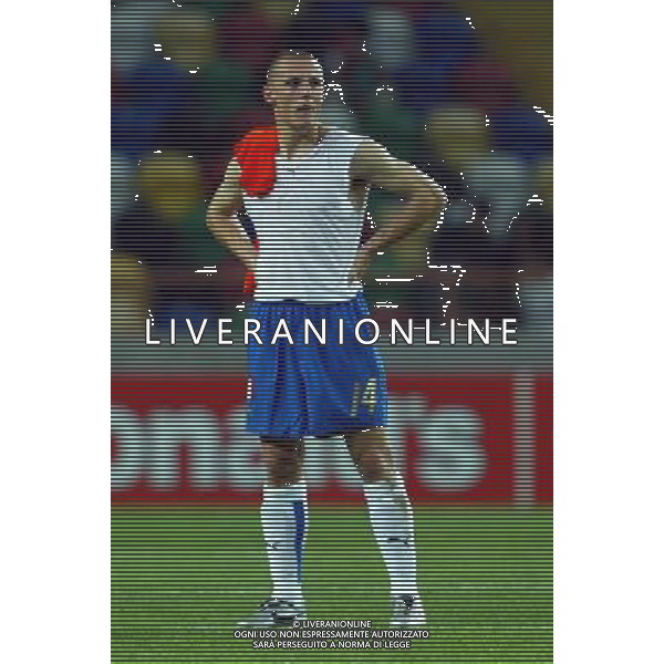 ITALIA - OLANDA UNDER 21 EUROPEI PORTOGALLO 29/05/2006 NELLA FOTO: LA DELUSIONE DEI DEFENDI A FINE PARTITA PH BELLINI/AG. ALDO LIVERANI