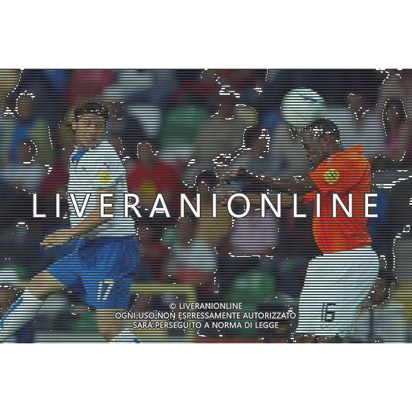 ITALIA - OLANDA EUROPEI UNDER 21 29/05/2006 AVEIRO PORTOGALLO NELLA FOTO: PASQUALE FOGGIA-TIENDALLI PH BELLINI/AG. ALDO LIVERANI