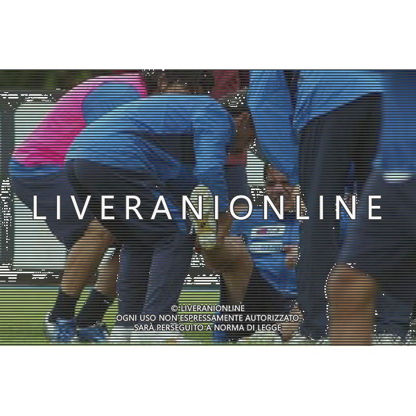 Ritiro della Nazionale Italiana a Coverciano 30/05/2006 nella foto Simone Perrotta infortunato ph gianni nucci/ag. aldo liverani