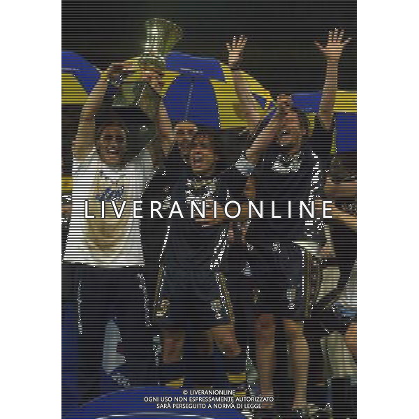 PARMA-JUVENTUS FINALE DI COPPA ITALIA 2002 NELLA FOTO FABIO CANNAVARO-ANTONIO BENARRIVO AGENZIA ALDO LIVERANI